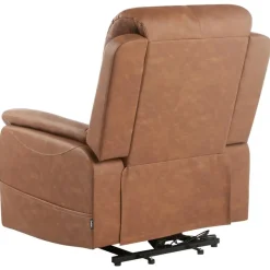 Beliani GLORIE - Massagestoel - Bruin - Kunstleer Sale