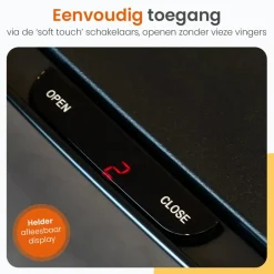 Goliving Automatische Sensor Prullenbak 64 Liter – Afvalemmer keuken - Afvalbak Discount