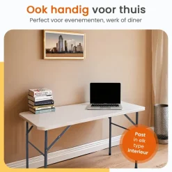 Goliving Inklapbare Tafel – Klaptafel – Campingtafel – Vouwtafel Buiten Best