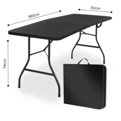 Goliving Inklapbare Tafel – Klaptafel – Campingtafel – Vouwtafel Buiten Outlet