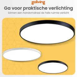 Goliving Plafondlamp - Plafonnière - LED - Ø30cm - Wit Best