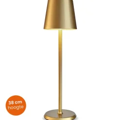 Goliving Tafellamp Oplaadbaar – Draadloos en dimbaar – Moderne touch lamp Discount