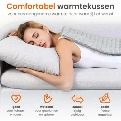 Goliving Warmtekussen - Warmte Kussen Voor Nek en Schouder - 3 Warmtestanden Clearance