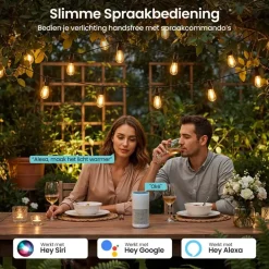 Gologi lichtsnoer buiten en binnen - Lichtslinger 5M - Tuinverlichting LED Clearance