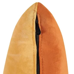 Beliani GONESSE - Chaise longue - Oranje - Fluweel Online