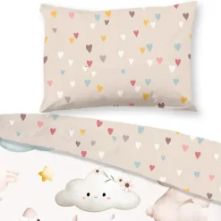 Good Morning Goodmorning Peuter Koala’s en Uiltjes Dekbedovertrek Zand-Junior (120 x 150 cm) Outlet