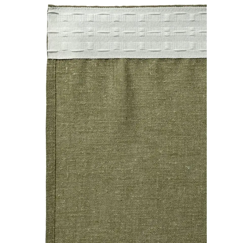 Leen Bakker Gordijn Dante - groen - 140x280 cm (1 stuk) Outlet