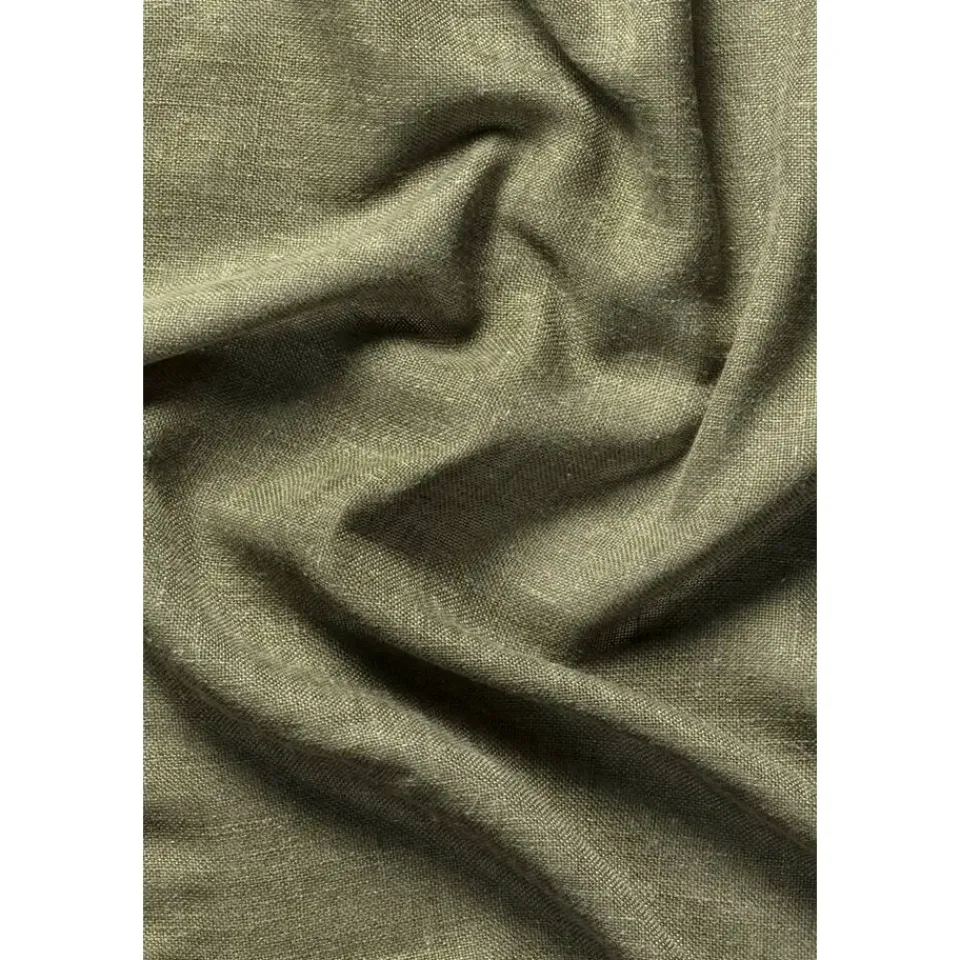 Leen Bakker Gordijn Dante - groen - 140x280 cm (1 stuk) Outlet