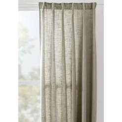 Leen Bakker Gordijn Dante - taupe - 140x280 cm (1 stuk) Discount