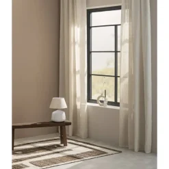 Leen Bakker Gordijn Dante - zand - 140x280 cm (1 stuk) Hot