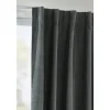 Leen Bakker Gordijn Fabian - donkergrijs - 135x280 cm (1 stuk) Sale