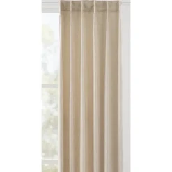 Leen Bakker Gordijn Kaat lichtdoorlatend - beige - 140x280 cm