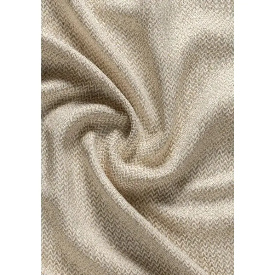 Leen Bakker Gordijn Kaat lichtdoorlatend - beige - 140x280 cm