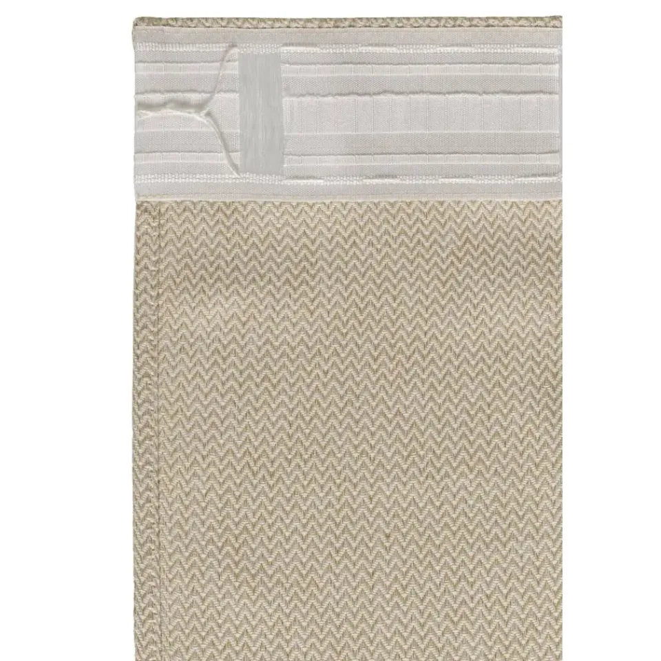 Leen Bakker Gordijn Kaat lichtdoorlatend - beige - 140x280 cm