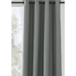 Leen Bakker Gordijn Kai - groen - 135x280 cm (1 stuk) Clearance