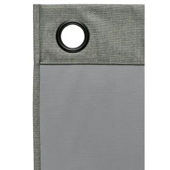 Leen Bakker Gordijn Kai - groen - 135x280 cm (1 stuk) Clearance