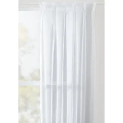 Leen Bakker Gordijn Lisa - wit - 280x140 cm (1 stuk)