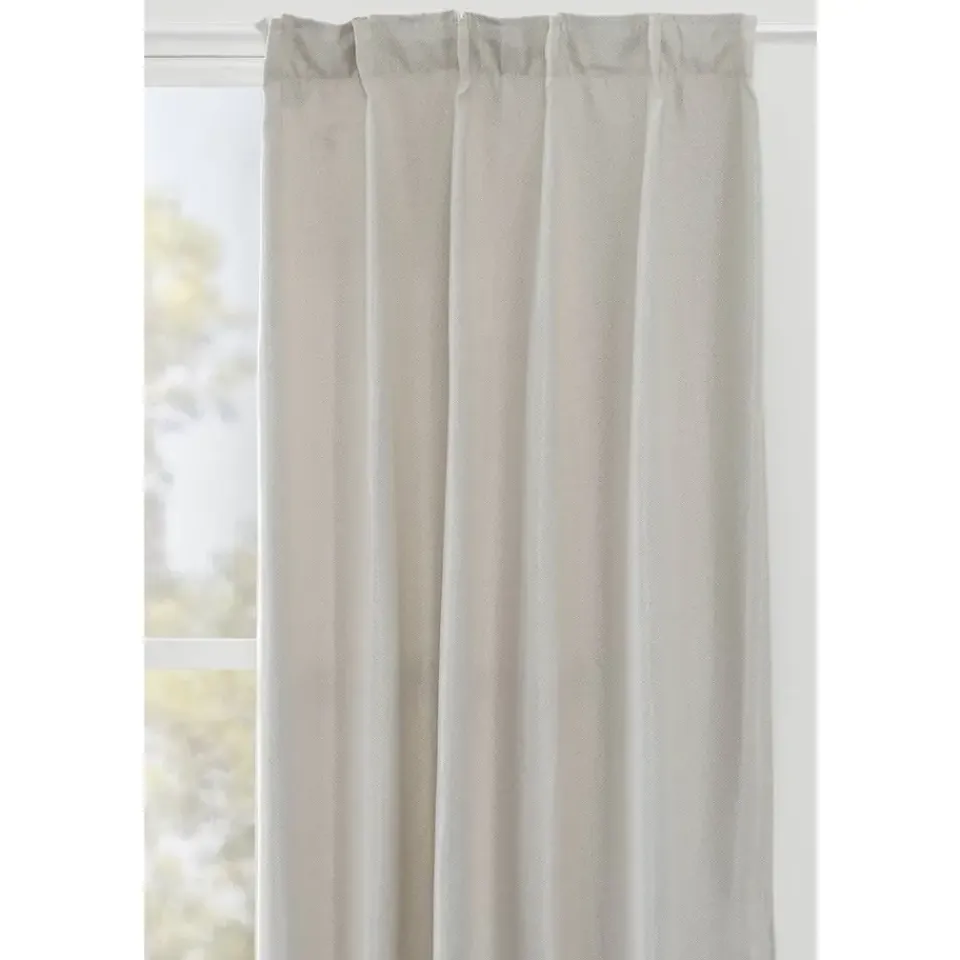 Leen Bakker Gordijn Luca - zand - 140x280 cm (1 stuk) Best