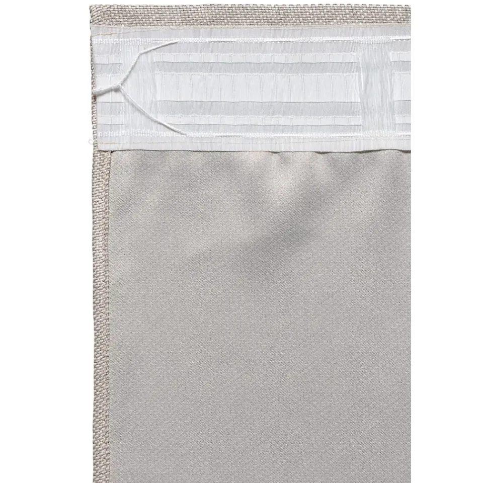 Leen Bakker Gordijn Luca - zand - 140x280 cm (1 stuk) Best