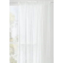 Leen Bakker Gordijn Nora - wit - 140x280 cm (1 stuk)