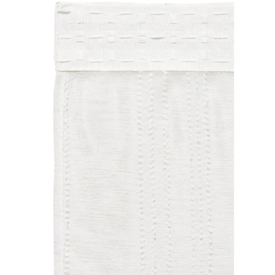 Leen Bakker Gordijn Nora - wit - 140x280 cm (1 stuk)