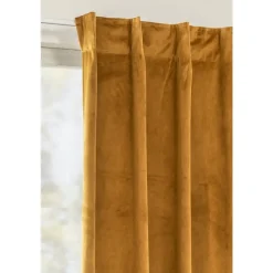 Leen Bakker Gordijn Yara - okergeel - 140x280 cm (1 stuk) Best