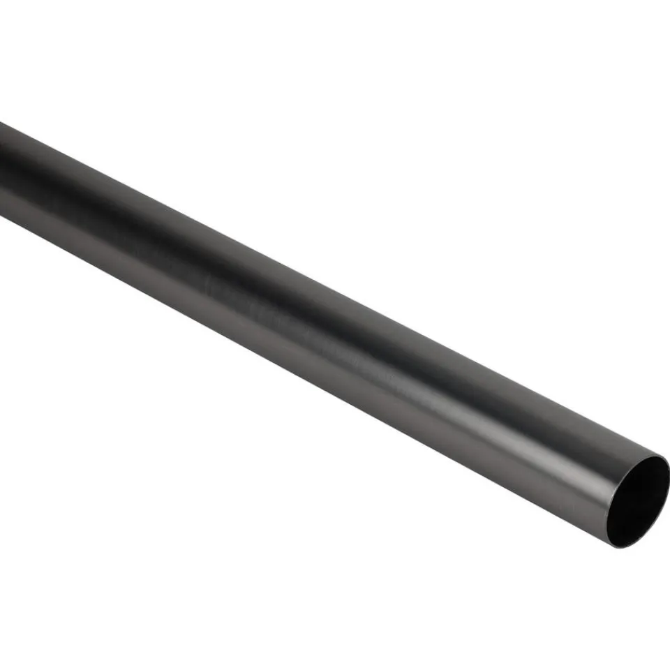 Leen Bakker Gordijnroede 200cm - zwart metaal - Ø28mm (2016378) Hot