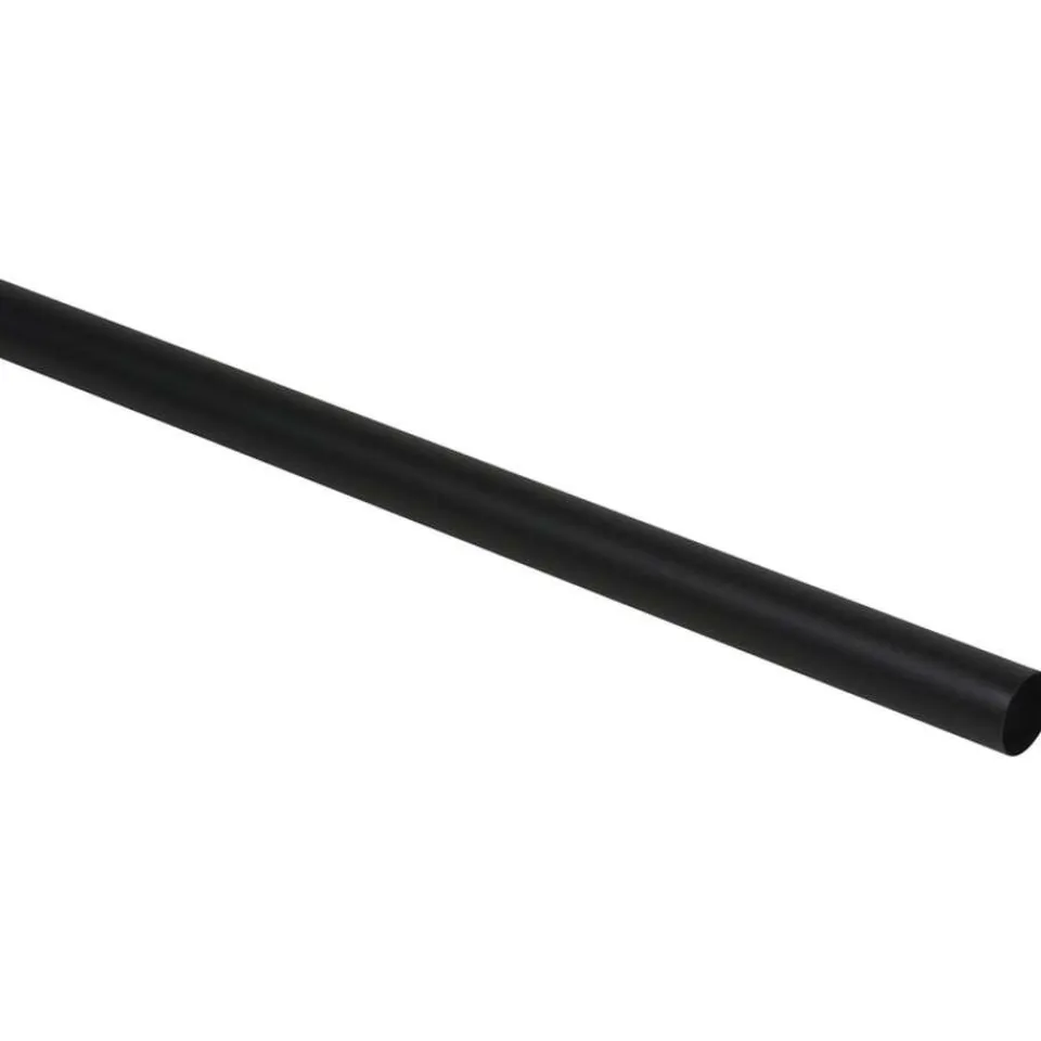 Leen Bakker Gordijnroede 240cm zwart metaal - Ø20mm (1209059) Clearance