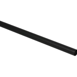 Leen Bakker Gordijnroede 200cm zwart metaal - Ø20mm (1209058) Hot
