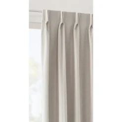 Leen Bakker Gordijnstof Esmee - off white Clearance