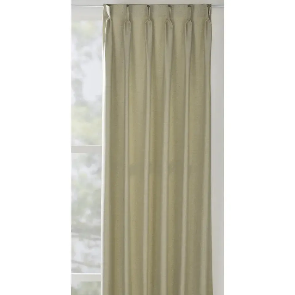 Leen Bakker Gordijnstof Luna - vergrijsd groen Hot