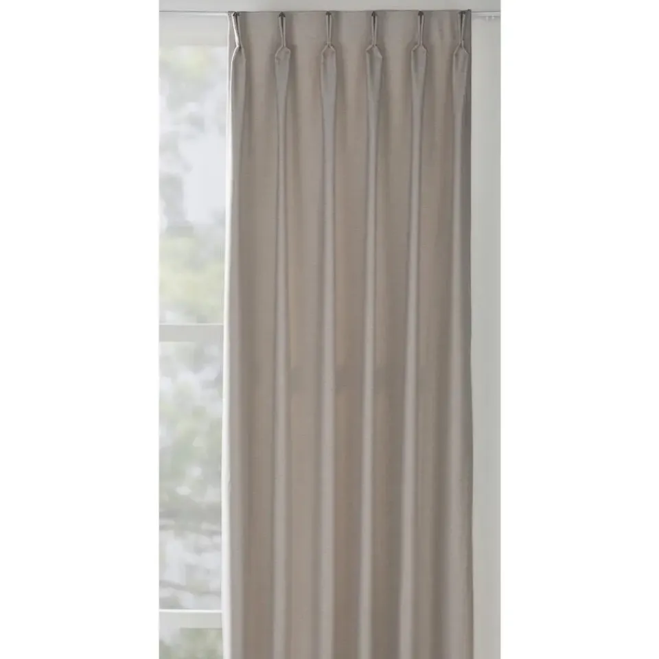 Leen Bakker Gordijnstof Lunora lichtdoorlatend - greige Online