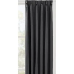 Leen Bakker Gordijnstof Milano - antraciet Sale