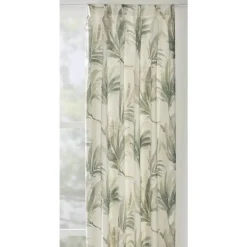 Leen Bakker Gordijnstof Nakuru - groen/beige