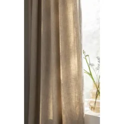 Leen Bakker Gordijnstof Tine - naturel Sale