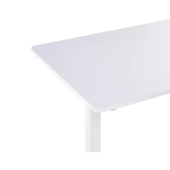 Beliani GRIFTON - Verstelbaar bureau - Wit - 120 cm - Staal Online