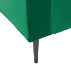 Beliani GUERET - Chaise longue - Groen - Symmetrisch - Fluweel Outlet