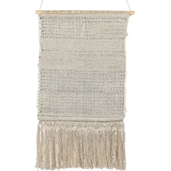 Beliani GUJRAT - Wanddecoratie - Beige - Katoen Hot