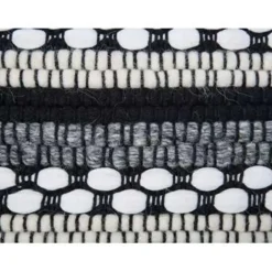 Beliani GUNTUR - Poef - Wit - 41 cm - Katoen