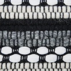 Beliani GUNTUR - Poef - Wit - 41 cm - Katoen