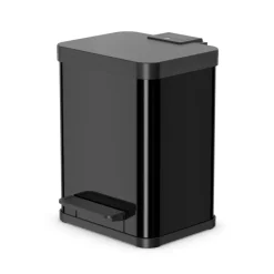 Hailo Öko Duo Plus M Prullenbak - 2x9L - zwart Discount