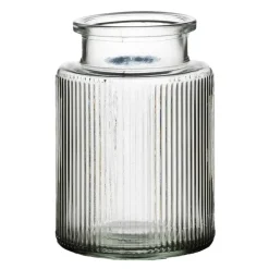 Hakbijl Glass Bloemenvaas Denise- transparant - glas - D11 Online