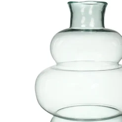 Hakbijl Glass Bloemenvaas Denise- transparant - glas - D29 New