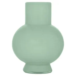 Hakbijl Glass Bloemenvaas Deborah - Groen - glas - D17 x H22 cm Sale