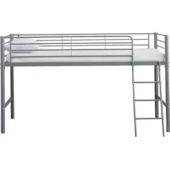 Emob Exclusive Halfhoogslaper Julie 90x200cm - metaal - mat grijs Sale