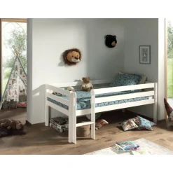 Vipack Halfhoogslaper Pip 90 x 200 dennenhout - wit Sale