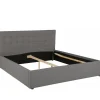 Loft24 Hamar - Bed 180x200 cm in grijze stof Online