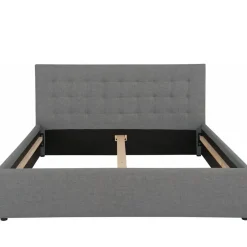 Loft24 Hamar - Bed 180x200 cm in grijze stof Online