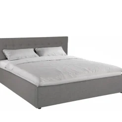 Loft24 Hamar - Bed 180x200 cm in grijze stof Online