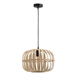 Leen Bakker Hanglamp Asher E27 - naturelkleur - 150xØ33 cm New